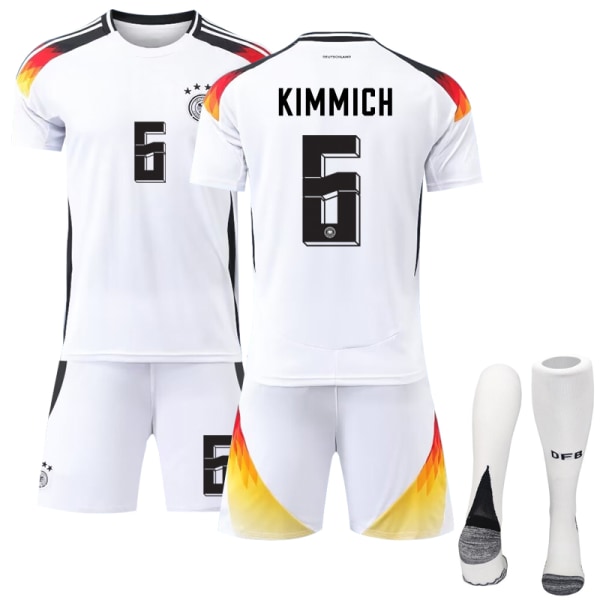 2024 Nya säsongen Tyskland Hemma Fotbollströjor #6 Kimmich Träningsdräkt 2XL