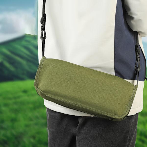 Foldable Backpack Chair Portable Folding Chair With Carry Bag Khaki L