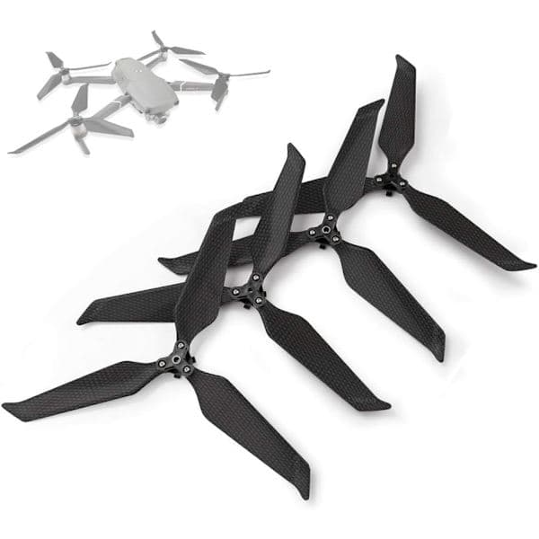 2 par kompatible med DJI Mavic 2 Pro kulfiberpropeller 8