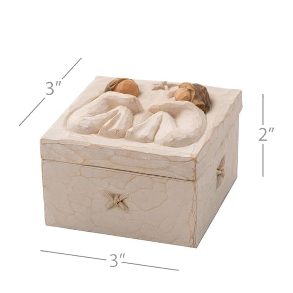 Willow Tree Venlighedsboks Square couple box