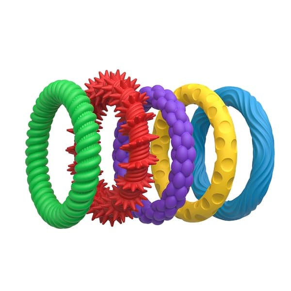 Flexibelt Elastomer Ease Armband För Ångest Handövning Permanent Flexibel Fidget Leksak
