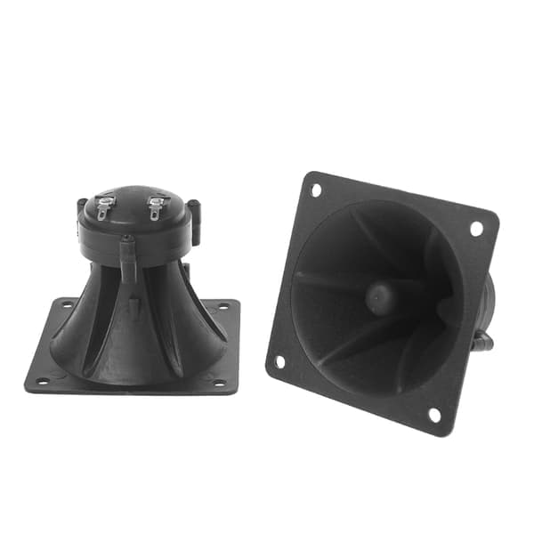 2-pack High Power Horn Audio Tweeter Cirkulär Piezo Tweeter 85mm