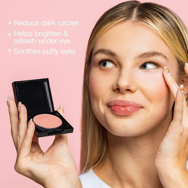 Under Eye Brightener, dækker, lysner, reducerer synligheden af mørke rande, med koffeinpeptider og E-vitamin, farvekorrigerende glød
