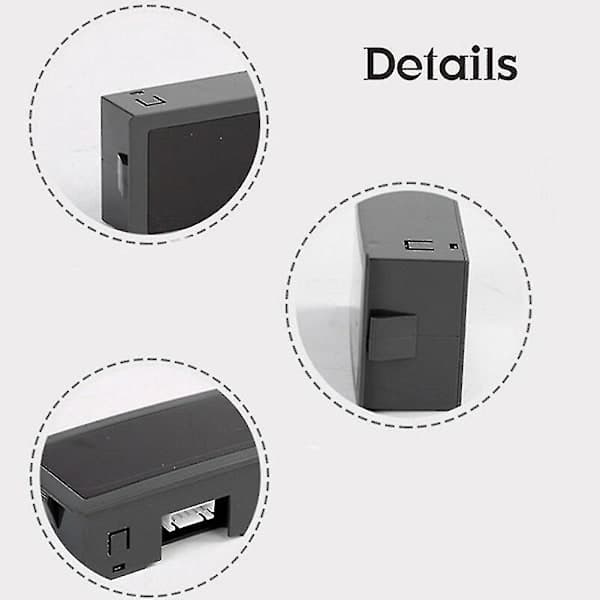 4 Digital LED Display Tachometer RPM Speedometer Højpræcisions Tachometer med Hall Proximity Switch Sensor NPN sort