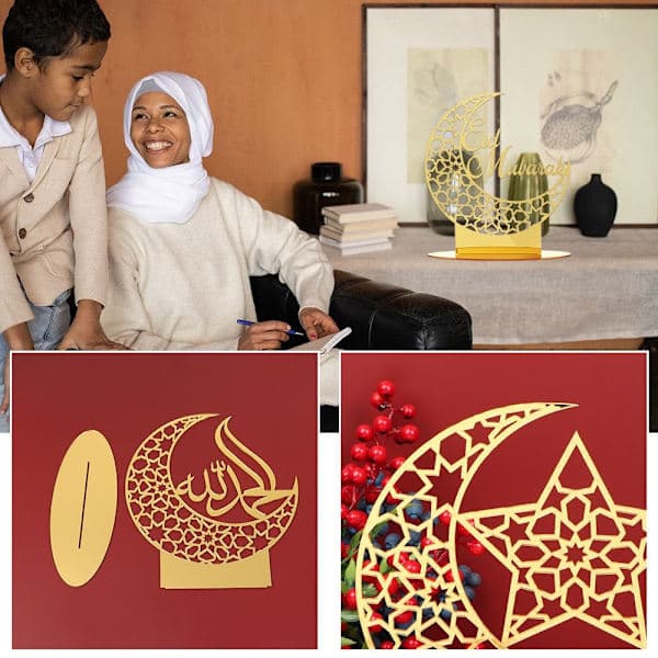 Eid Mubarak -koriste Ramadan-koristeet 3