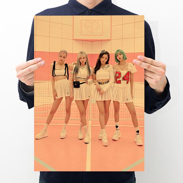 3 BlackPink Group Maxi-plakater