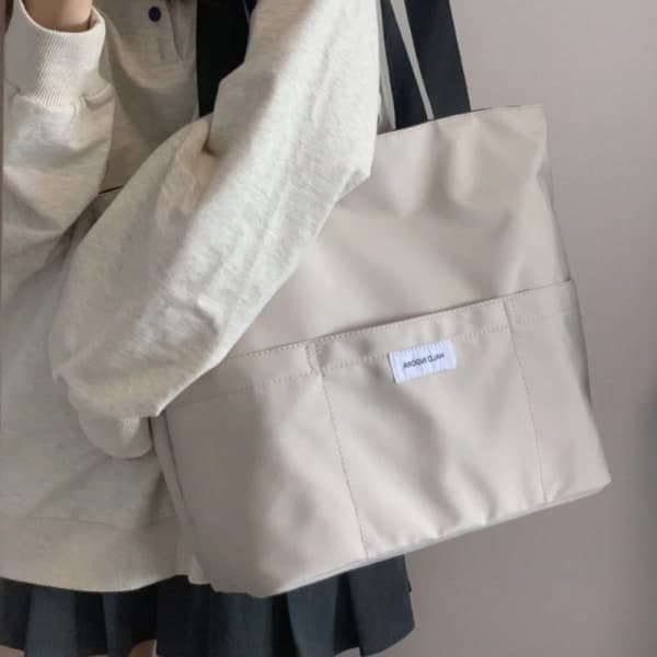 Tote bag Strandveske Khaki