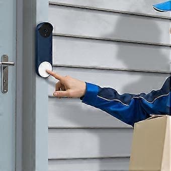 Silikonskal, skyddande skal för dörrklocka Wired 2022 (Marinblå)