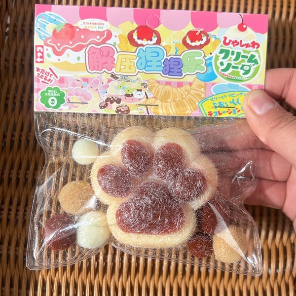 Kat Pot Mochi Taba Squishy Fidget Legetøj Kat Pot Langsom Genopretning Stress A4