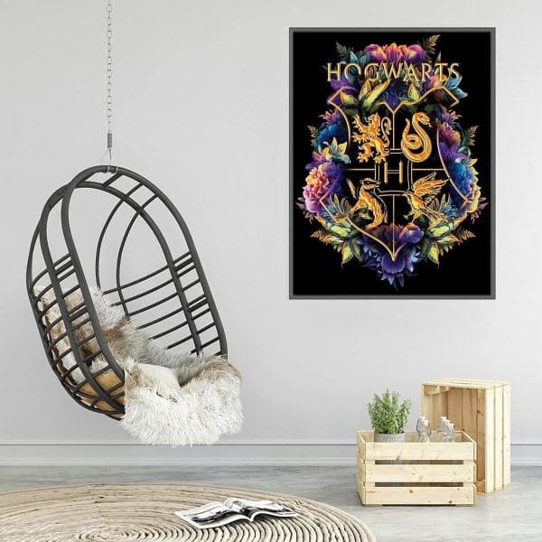 (30x40cm) Diamantmaling Harry Potter-tema 30 x 40cm, Diam