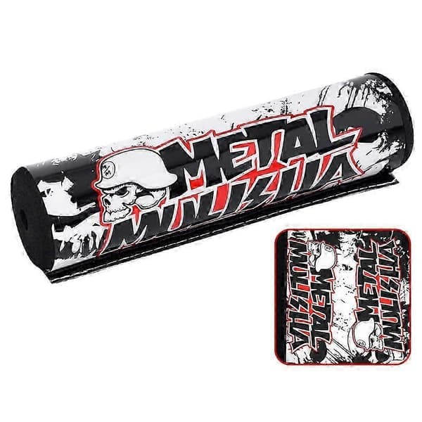 200 mm, 7/8 tuuman pyöreät ohjaustangot SUZUKI - Black
