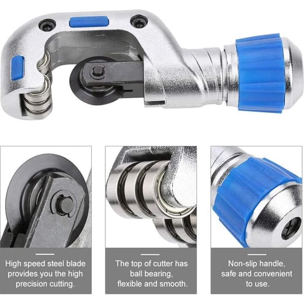 (4-32mm) Rørkutter, Kobberrørkutter 4-32mm Kulelager Rørkutter i Rustfritt Stål for Kobber, Aluminium og Rustfritt Stål