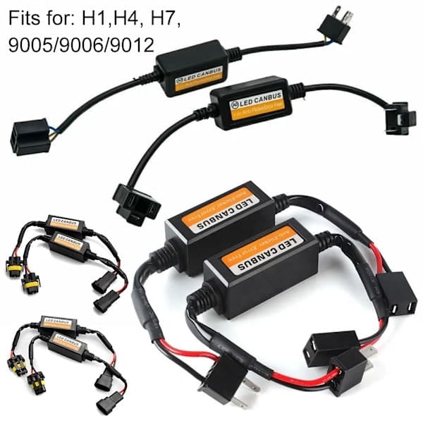 1 stk LED Canbus dekoder for bil H7