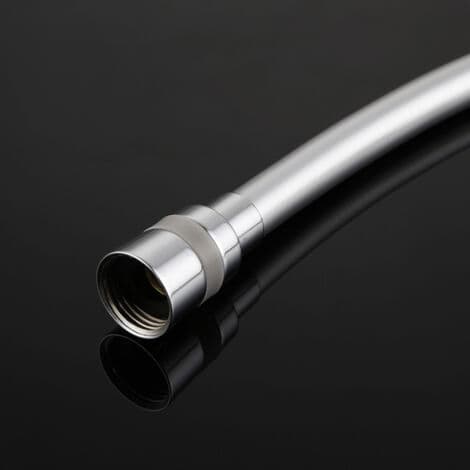 Anti-twist duschslang, 2,0 M duschslang, PVC, silvergrå.