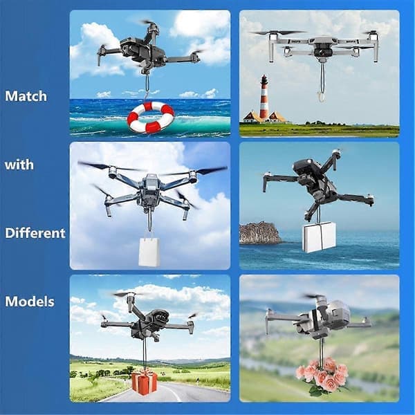 Drone Airdrop System for DJI Mini 3 Pro/Mini 3/ Mini 2 SE/Phantom 3 4/4 Pro Thrower for Wedding Fishing Bait[YJD]