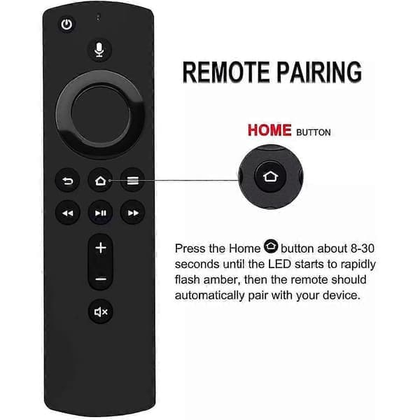 AMAZON FIRE Stick TV Fjärrkontroll Ersättning L5B83H Röst Prime