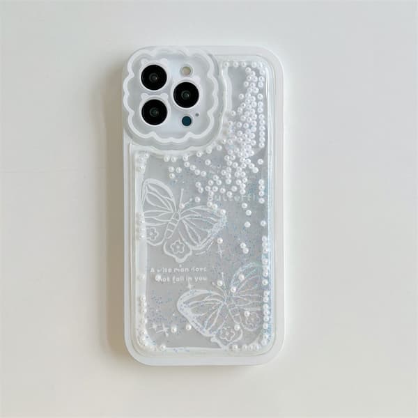 Kompatibel med iPhone 13 Pro Max etui, TPU stødsikker kvinder Gi