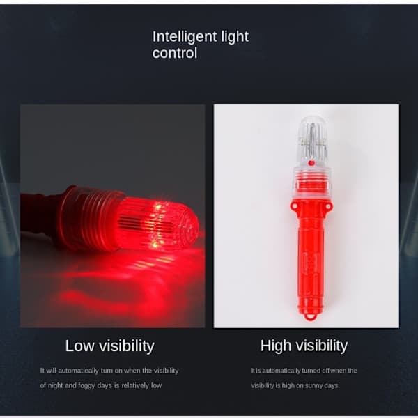 LED fiskelys Bøye signallys white
