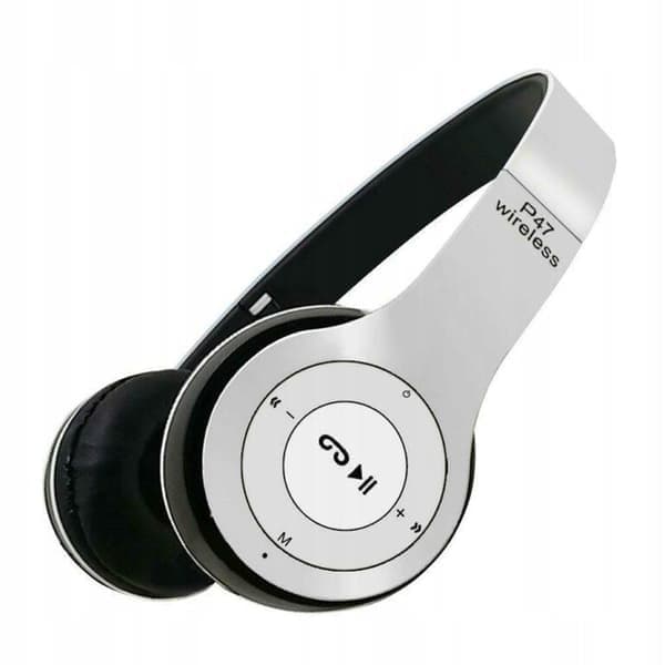 Bluetooth-hodetelefoner - Hvit P47