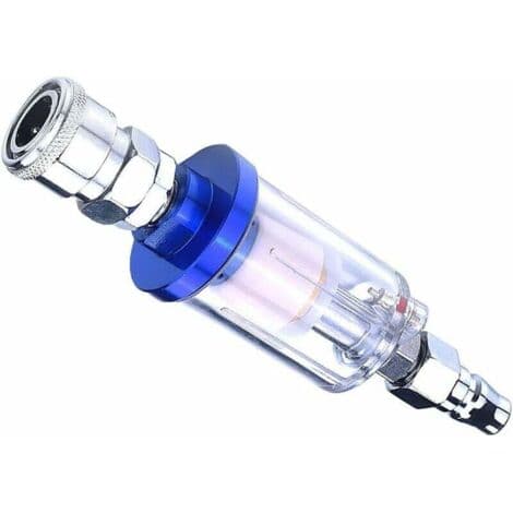 Ny Professionel Kompressor Vandudskillerfilter, 1/4\" Trykluftregulatorfilter til Malerpistol og Luftkompressor