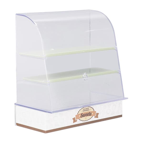 1:12 Dukkehus Kagefad DIY Miniature Bageri Dessert Display Stand Model Dukkehus Tilbehør Grøn