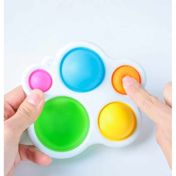 Fidget-lelut - Fidget-lelu - Pop-väriset kuplat