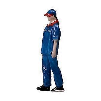 Resin 1:64 Miniatyr Modell Bensinstasjon Figur Diorama DIY