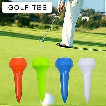 30 stk sopphode korte golf-tees ballstativ profesjonelle hvite plastgolf-tees golftilbehør for driving range White