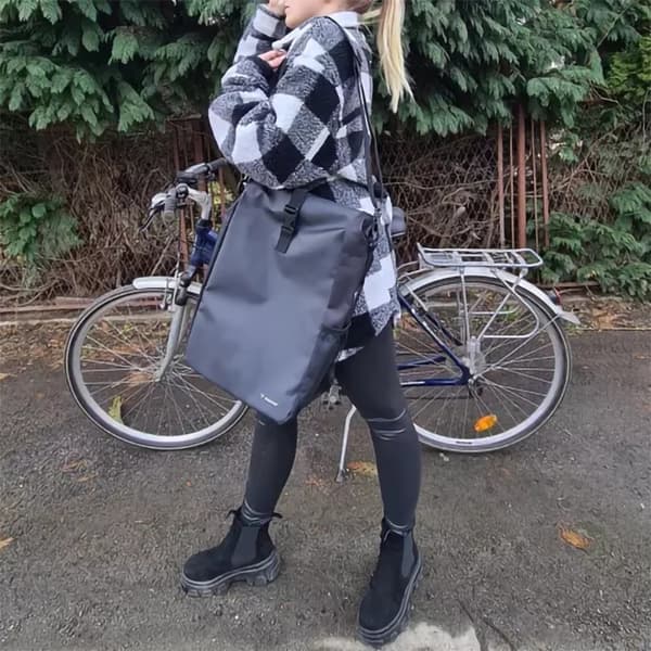 Cykel Taske / Cykel Opbevaring - Fastgøres til Bagagebæreren