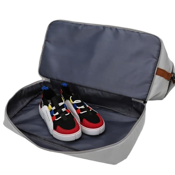 Stor duffelbag, let træningstaske til rejser Red