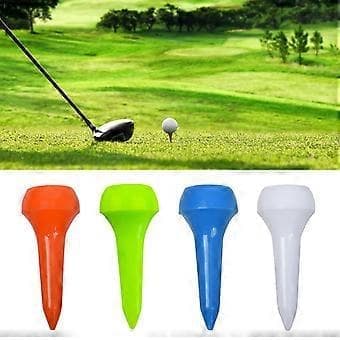 30 stk sopphode korte golf-tees ballstativ profesjonelle hvite plastgolf-tees golftilbehør for driving range White