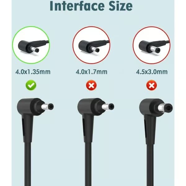 ASUS 19V 2.37A 45W (4.0 1.35mm) lader for bærbar PC