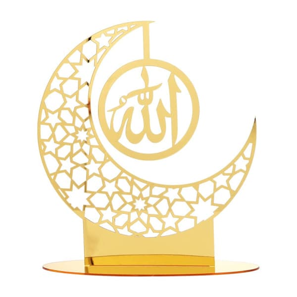 Eid Mubarak Dekoration Ramadan Prydnader 8