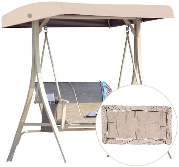 Erstatningstak til hagesving Universal svingtak, 2-3 seter beige