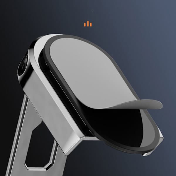 Magnetisk biltelefonholder bilmontering silver