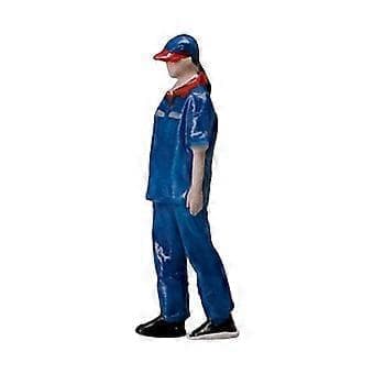 Resin 1:64 Miniatyr Modell Bensinstasjon Figur Diorama DIY