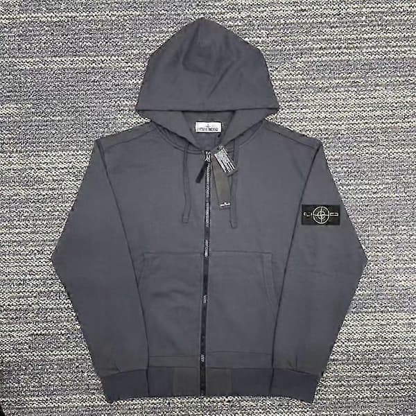 Unisex hettegensere egnet for høst og vinter, ensfarget øy-patch-merke apricot L