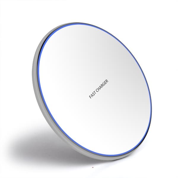 Trådløs lader kompatibel med MagSafe for iPhone Samsung.. Sølv
