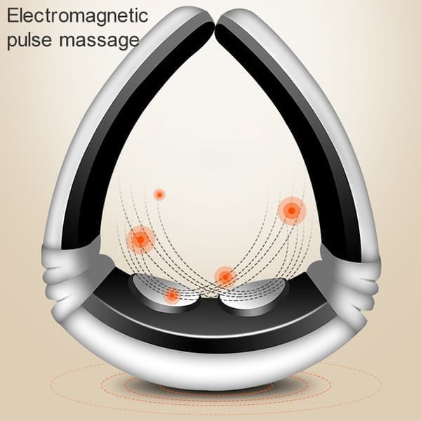 Nackmassageapparat med elektromagnetisk puls