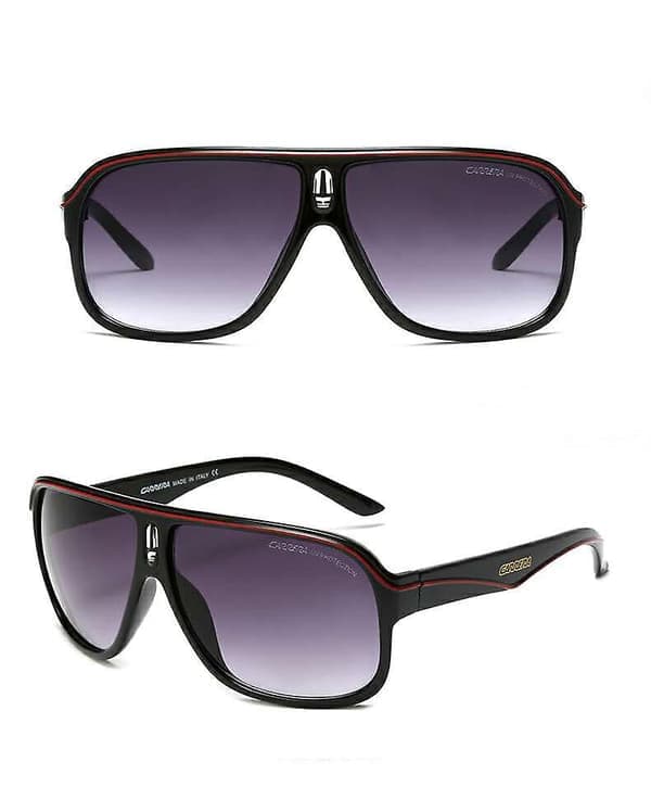 Herrsolglasögon Mode Carrera Ruthenium Pilot Gradient Lins Glasögon [kk]