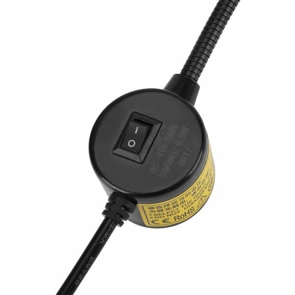 LED-lampe til industriel symaskine, fleksibel hals