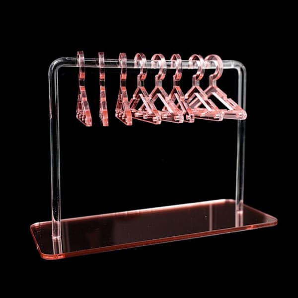Øreringeholder Smykkedisplayholder Rose red