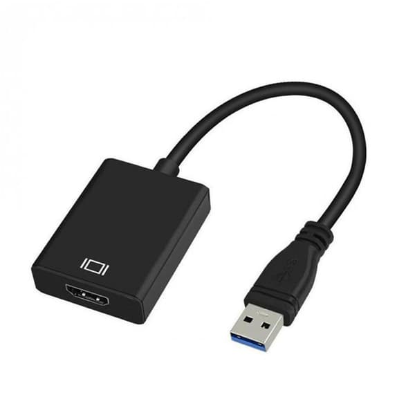 USB 3.0 til HDMI-adapter HD 1080P videokabeladapterkonverterer med lydutgang
