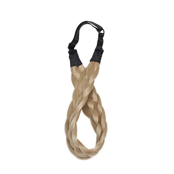 Tykt flettet elastisk hårbånd hårtilbehør til kvinder ash&blond