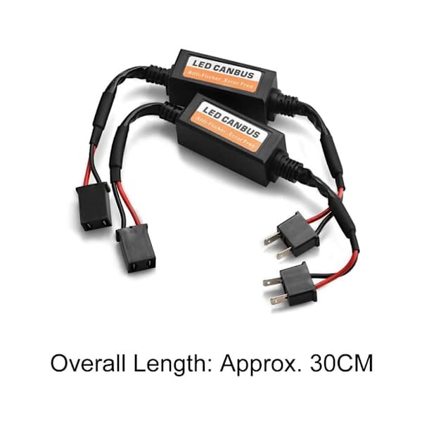 1 stk LED Canbus dekoder for bil H1 H3