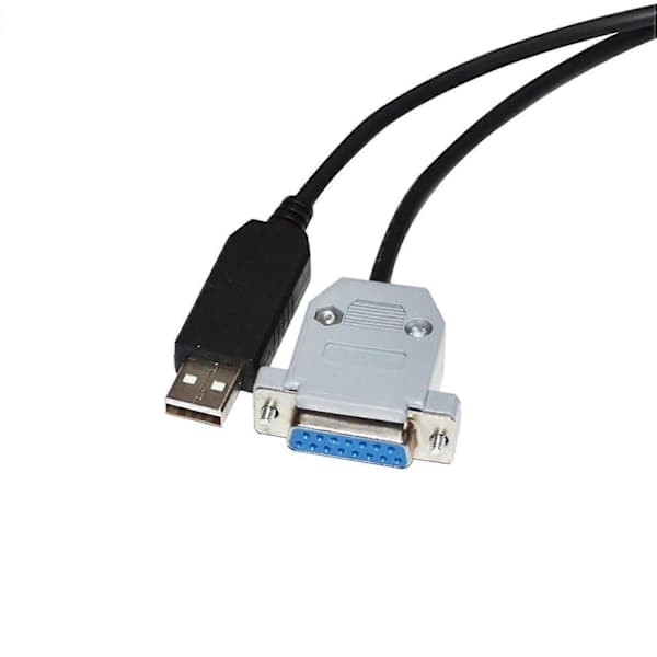 USB til D-SUB 15-PIN DB15 HUN ADAPTER RS485 SERIEL KOMMUNIKATIONSKABEL (5m)