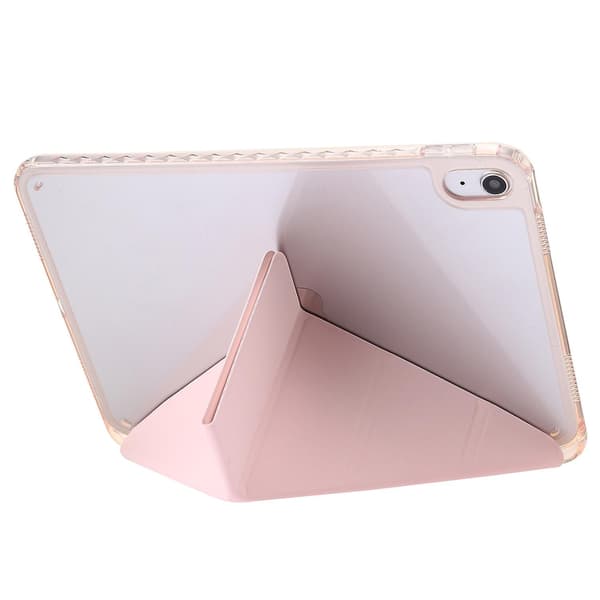 Deformation PU-etui til iPad 10. generation 10.9 2022 Pink