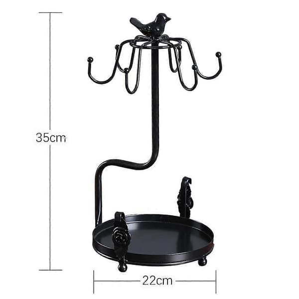 Kaffekoppholder Tekopp Oppbevaringsstativ Tekoppstativ Frittstående Kruskoppholder Koppstativ f