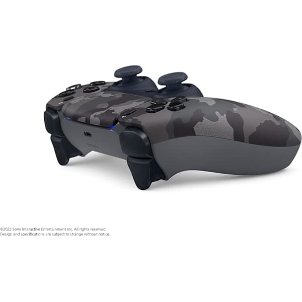 PS4 trådløs controller med funktioner - Grå camouflage