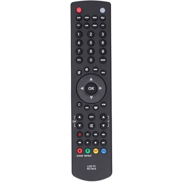 Fjärrkontroll - AIMOONSA - RC1910 - För Toshiba LCD-TV - Svart - Silikonknappar - 10m räckvidd